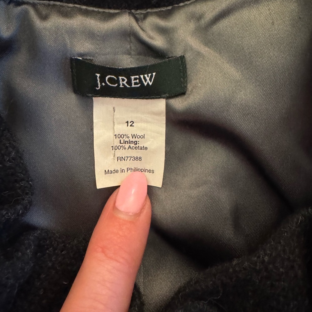 J. Crew Black Ruffled Blazer - Picture 4 of 5